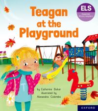 Book Cover for Teagan at the Playground by Catherine Baker