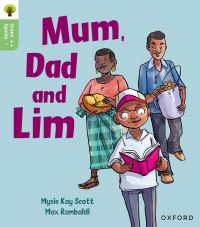 Book Cover for Mum, Dad and Lim by Mysie Kay Scott