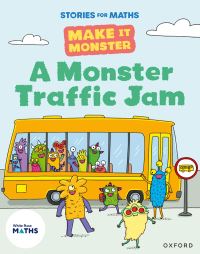 Book Cover for A Monster Traffic Jam by Kay Woodward