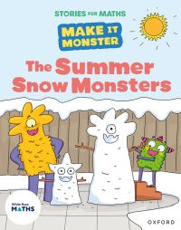 Book Cover for The Summer Snow Monsters by Rachel Russ