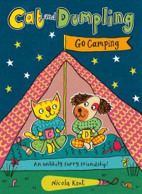 Book Cover for Cat and Dumpling Go Camping by Nicola Kent