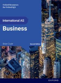 Book Cover for International AS Business. Student Book by Brian Coyle