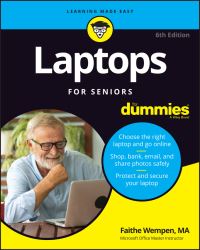 Book Cover for Laptops for Seniors by Faithe Wempen, Nancy Muir