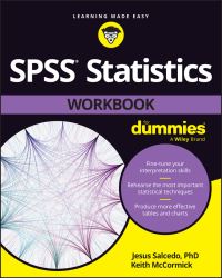Book Cover for SPSS Statistics Workbook by Jesus Salcedo, Keith McCormick