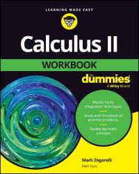 Book Cover for Calculus II Workbook by Mark Zegarelli