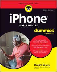 Book Cover for iPhone for Seniors for Dummies by Dwight Spivey