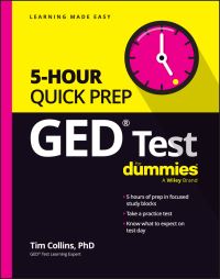 Book Cover for GED Test 5-Hour Quick Prep by Tim Collins