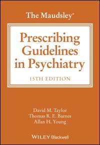 Book Cover for The Maudsley Prescribing Guidelines in Psychiatry by David Taylor