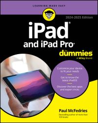 Book Cover for iPad and iPad Pro by Paul McFedries
