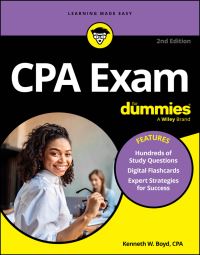 Book Cover for CPA Exam by Ken Boyd