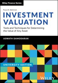 Book Cover for Investment Valuation by Aswath Damodaran