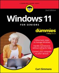 Book Cover for Windows 11 for Seniors by Curt Simmons