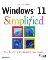 Book Cover for Windows 11 Simplified by Paul McFedries