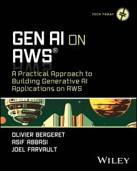 Book Cover for GenAI on AWS by Olivier Bergeret, Asif Abbasi, Joel Farvault