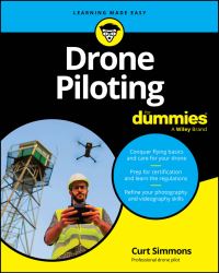 Book Cover for Drone Piloting for Dummies by Curt Simmons