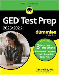 Book Cover for GED Test Prep 2025/2026 by Tim Collins