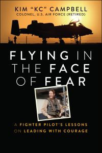 Book Cover for Flying in the Face of Fear by Kim Campbell