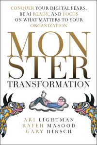 Book Cover for Monster Transformation by Ari Lightman, Rafeh Masood