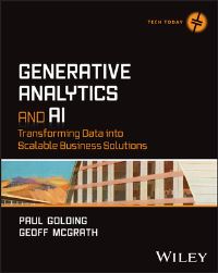 Book Cover for Generative Analytics and AI by Paul Golding, Geoff McGrath