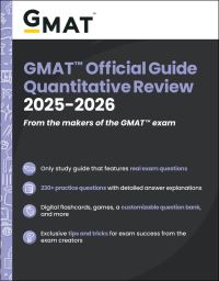Book Cover for GMAT Official Guide Quantitative Review 2025-2026 by Graduate Management Admission Council