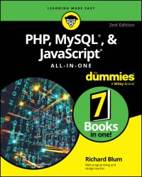 Book Cover for PHP, MYSQL & JavaScript All-in-One by Richard Blum