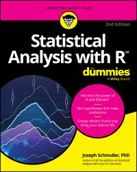 Book Cover for Statistical Analysis With R by Joseph Schmuller