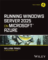 Book Cover for Running Windows Server 2025 on Microsoft Azure by William Panek