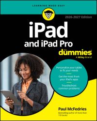 Book Cover for iPad and iPad Pro by Paul McFedries