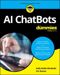 Book Cover for AI Chatbots by Kelly Noble Mirabella, Eric Butow