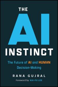 Book Cover for The AI Instinct by Rana Gujral