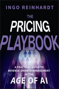 Book Cover for The Pricing Playbook by Ingo Reinhardt