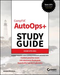 Book Cover for CompTIA AutoOps+ Study Guide by Brandon Rich
