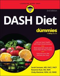 Book Cover for DASH Diet by Sarah Samaan, Rosanne Rust, Cynthia Kleckner