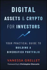 Book Cover for Digital Assets and Crypto for Investors by Vanessa Grellet