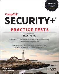 Book Cover for CompTIA Security+ Practice Tests by David Seidl, Mike Chapple