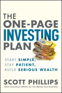 Book Cover for The One-Page Investing Plan by Scott Phillips