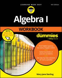 Book Cover for Algebra I Workbook by Mary Jane Sterling