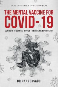 Book Cover for The Mental Vaccine for COVID-19 by Raj Persaud