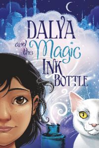 Book Cover for Dalya and the Magic Ink Bottle by J M Evenson