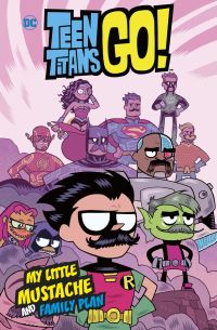 Book Cover for My Little Mustache by Merrill Hagan, Sholly Fisch, Inc DC Comics