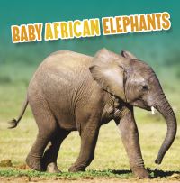 Book Cover for Baby African Elephants by Martha E H Rustad