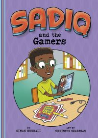 Book Cover for Sadiq and the Gamers by Siman Nuurali