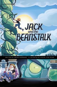 Book Cover for Jack and the Beanstalk by Renee Biermann