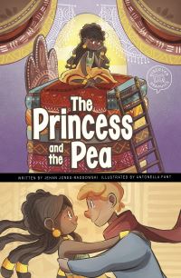 Book Cover for The Princess and the Pea by Jehan JonesRadgowski