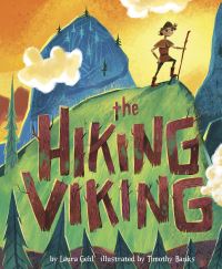 Book Cover for The Hiking Viking by Laura Gehl