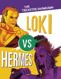 Book Cover for Loki Vs Hermes by Claudia Oviedo