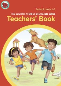 Book Cover for Red Squirrel Phonics. Levels 1-3. Teachers' Book by 