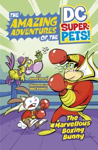 Book Cover for The Marvellous Boxing Bunny by Steve Korté