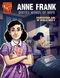 Book Cover for Anne Frank Writes Words of Hope by Debbie Vilardi