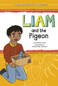Book Cover for Liam and the Pigeon by Andrew Stark